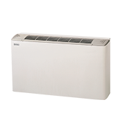 Unidad de soluciones comerciales fancoils con diseño compacto y vista de frente