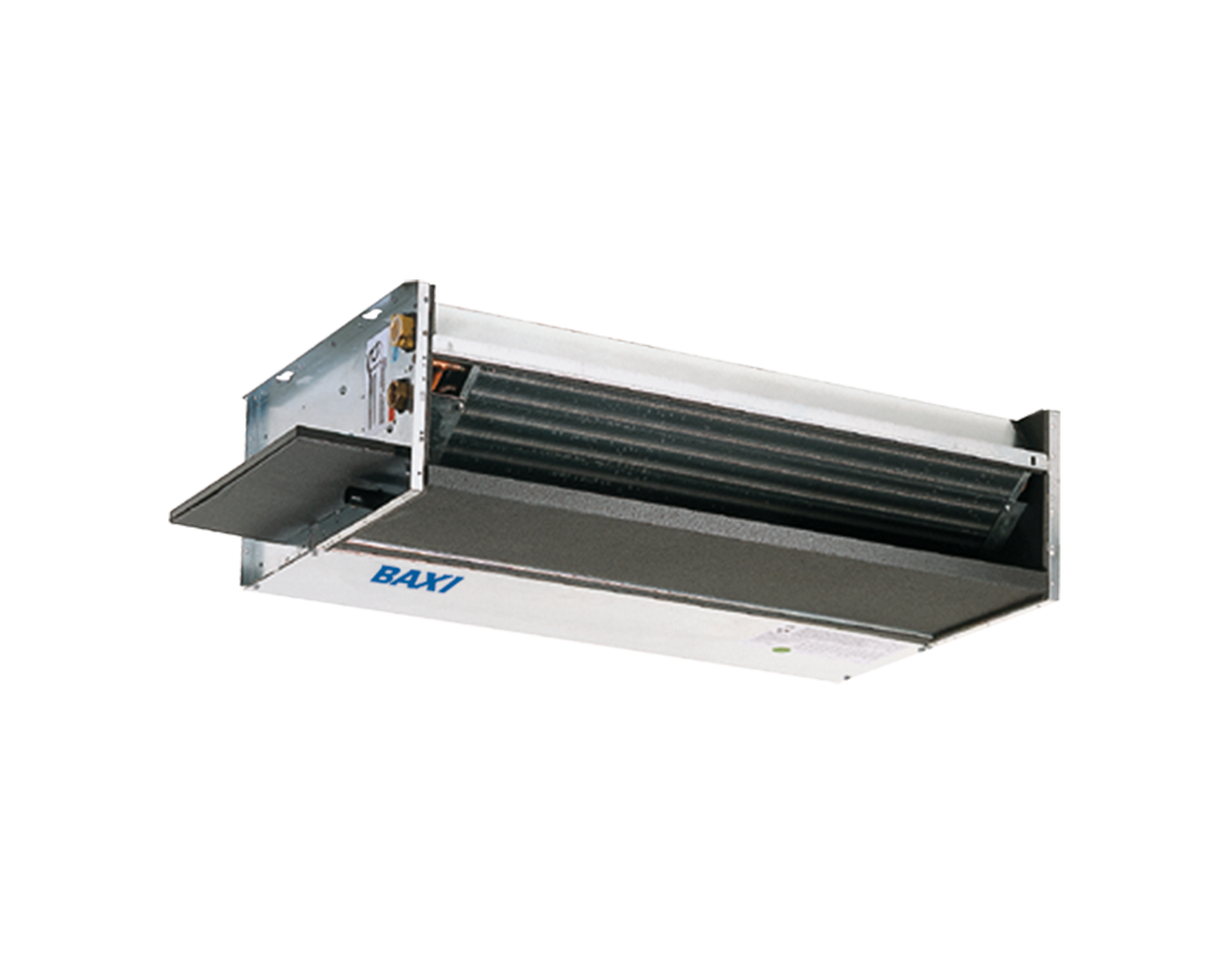 Fancoil FCW/FCCW con ventilador centrífugo para hoteles, eficiencia y calidad-precio versión horizontal