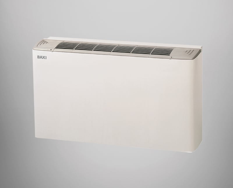 Fancoil FCW/FCCW con ventilador centrífugo para hoteles, eficiencia y calidad-precio versión vertical