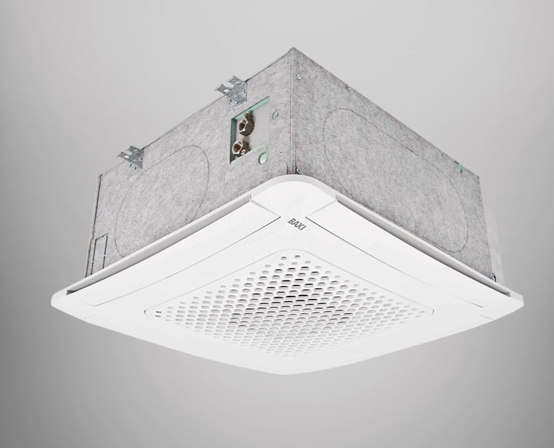 Fancoils FKZEN de techo con potencias de 1,5 a 11 kW para climatización eficiente