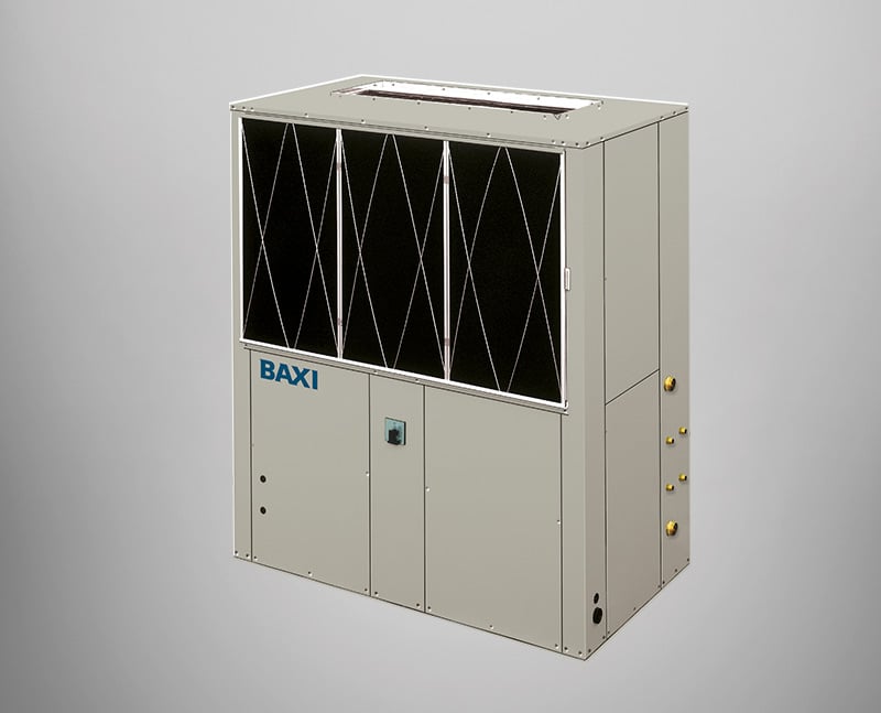 Unidades autónomas WPVBZ HE-WPVZ HE equipadas con condensador de placas vertical refrigerado por agua