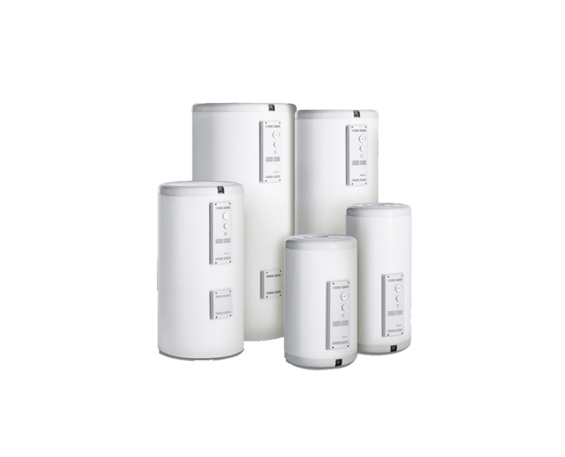 Cinco unidades de soluciones comerciales acumuladores