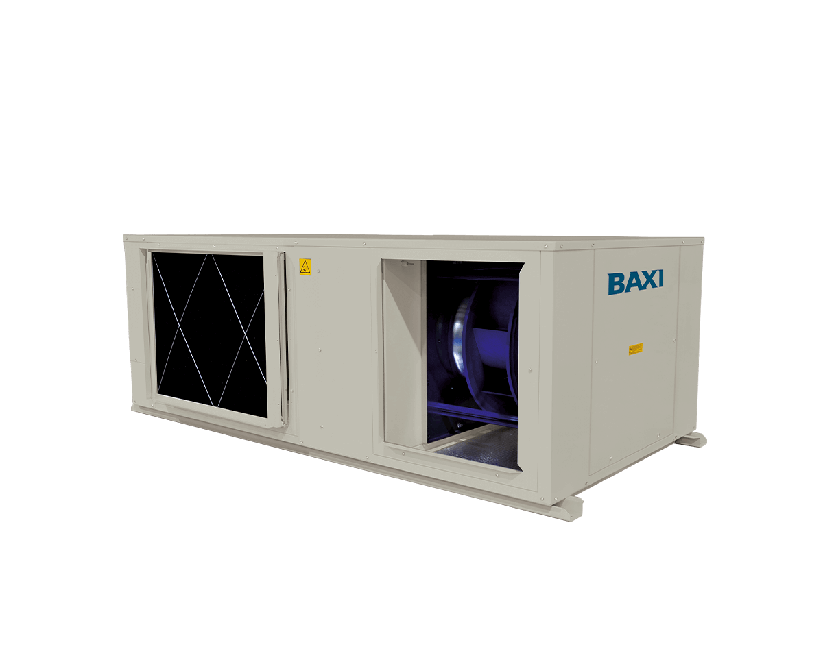Unidade autónoma ar-ar inverter BAXI ACHIVA HE com filtro lateral
