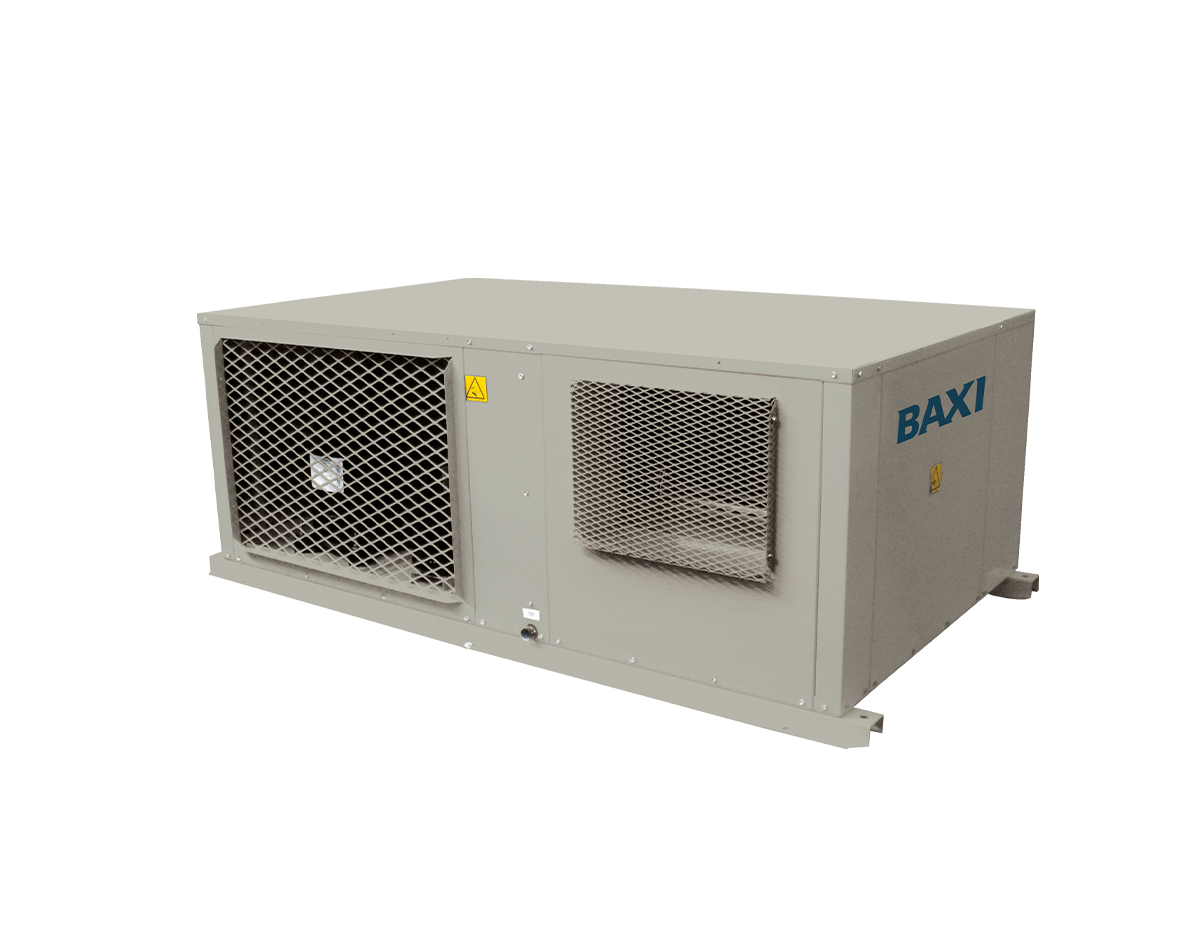 Motocondensadora universal BAXI CCHBA-CCHA com grelhas de ventilação frontais