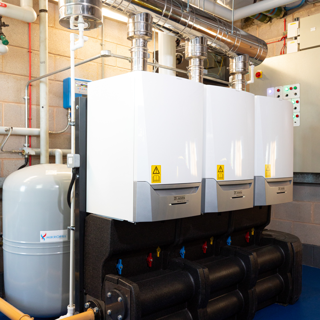Quinta Ace rig system - Baxi Commercial heating and hot water solutions