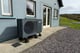baxi air source heat pump at a home