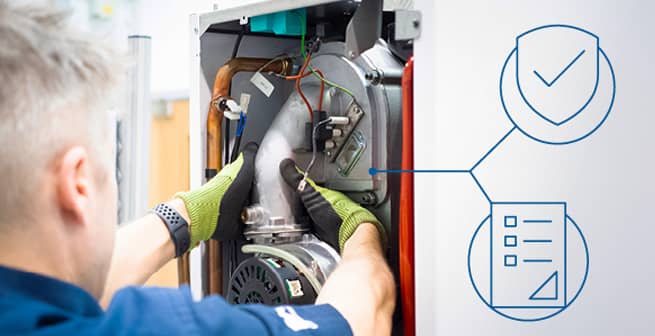 Registering warranties and submitting Gas Safe notifications with Baxi Works