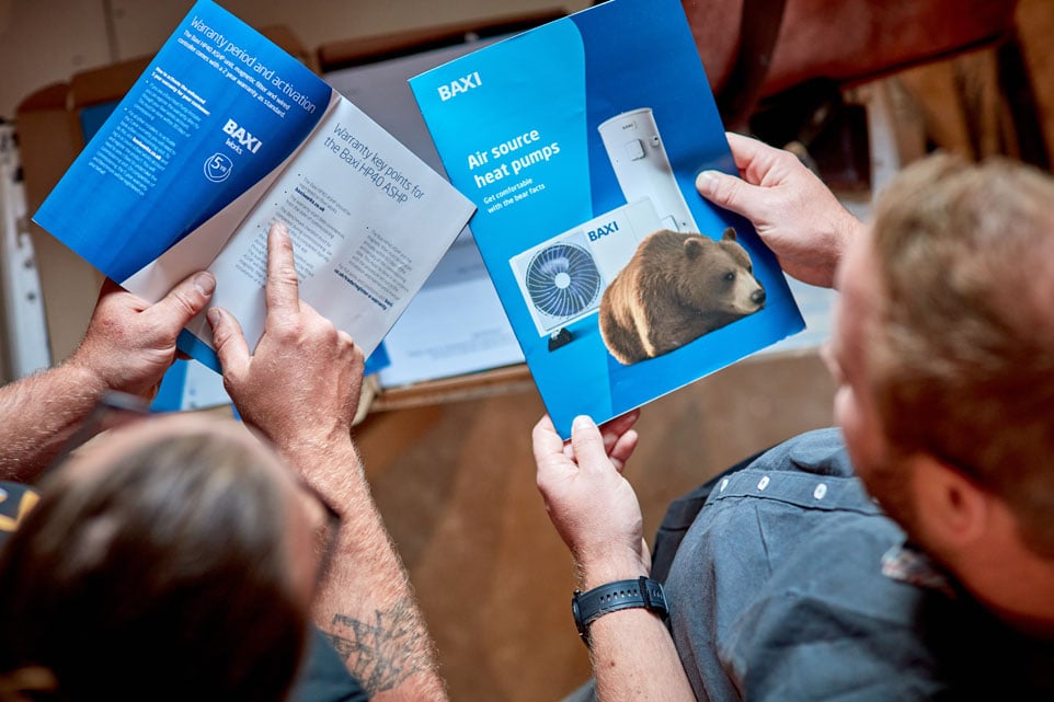 Baxi Air Source Heat Pump Leaflets