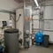 Baxi Auriga HP 40 ASHP with Megaflo Flexistor 1000 litre hot water cylinder provide sanitary hot water for showers at Carmarthenshire's Pembrey Caravan and Camping Park
