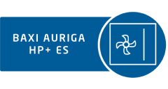 Baxi Auriga HP+ ES air source heat pump Label