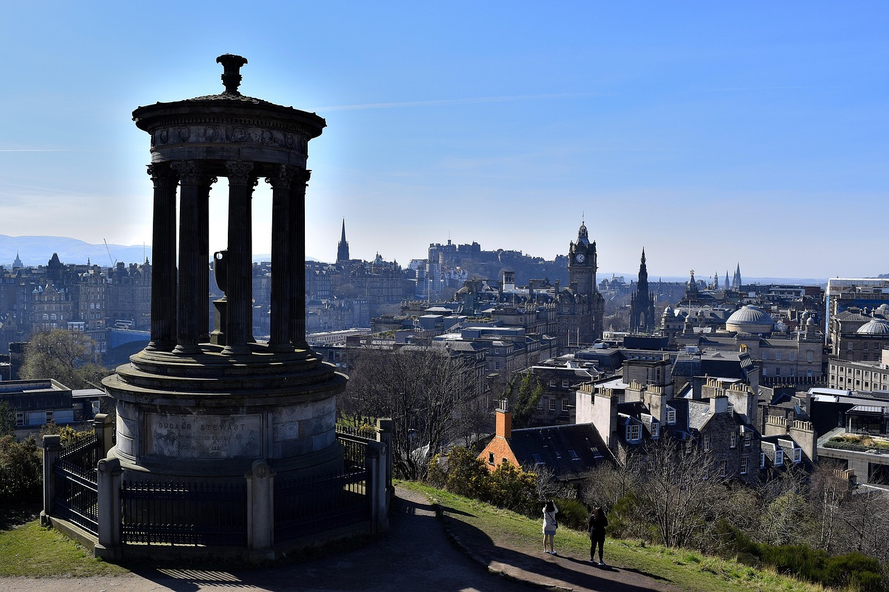 A view of Edinburgh
