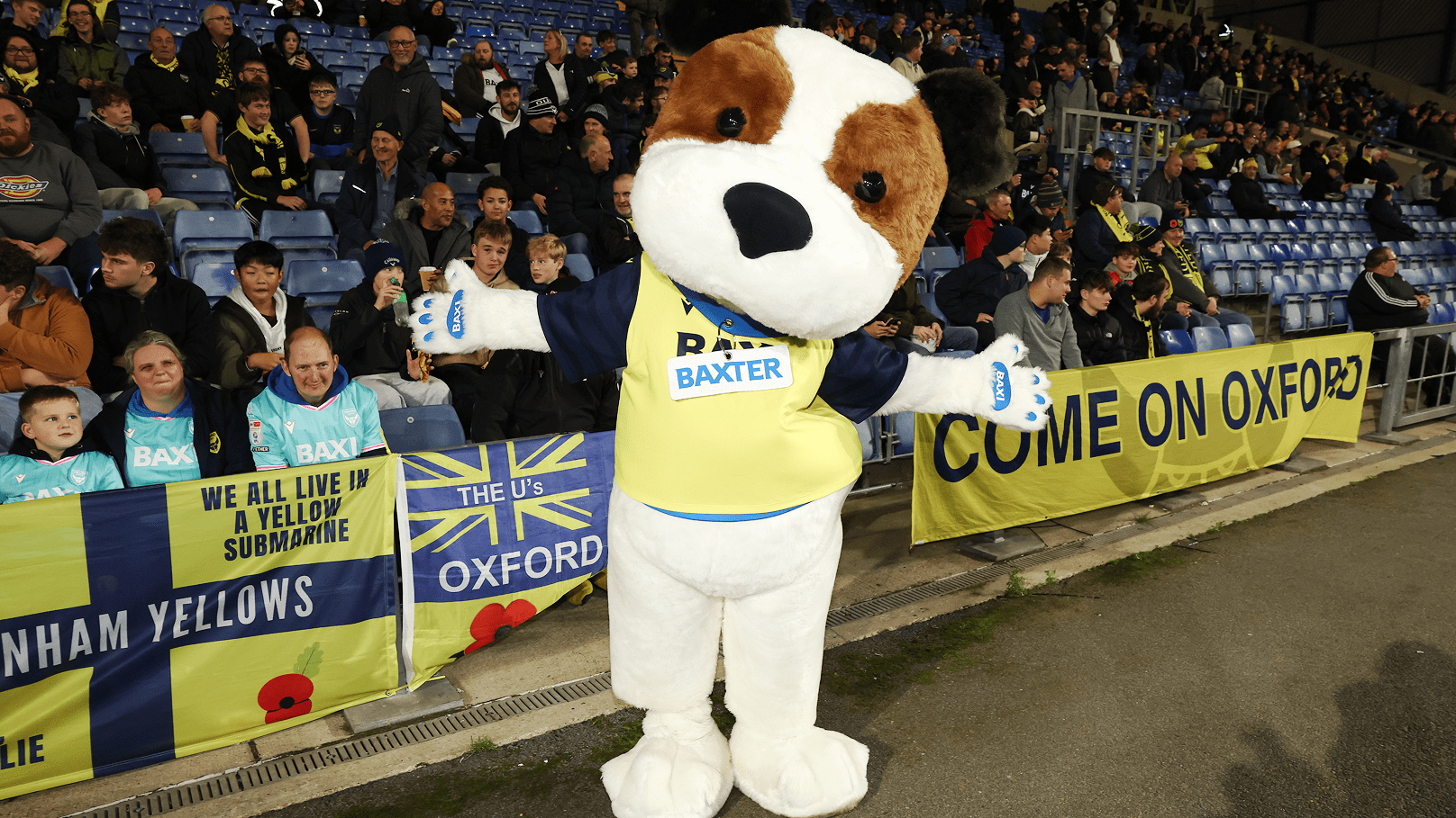 Oxford United’s firework event sponsored by Baxi heating and hot water solutions - Stoke City