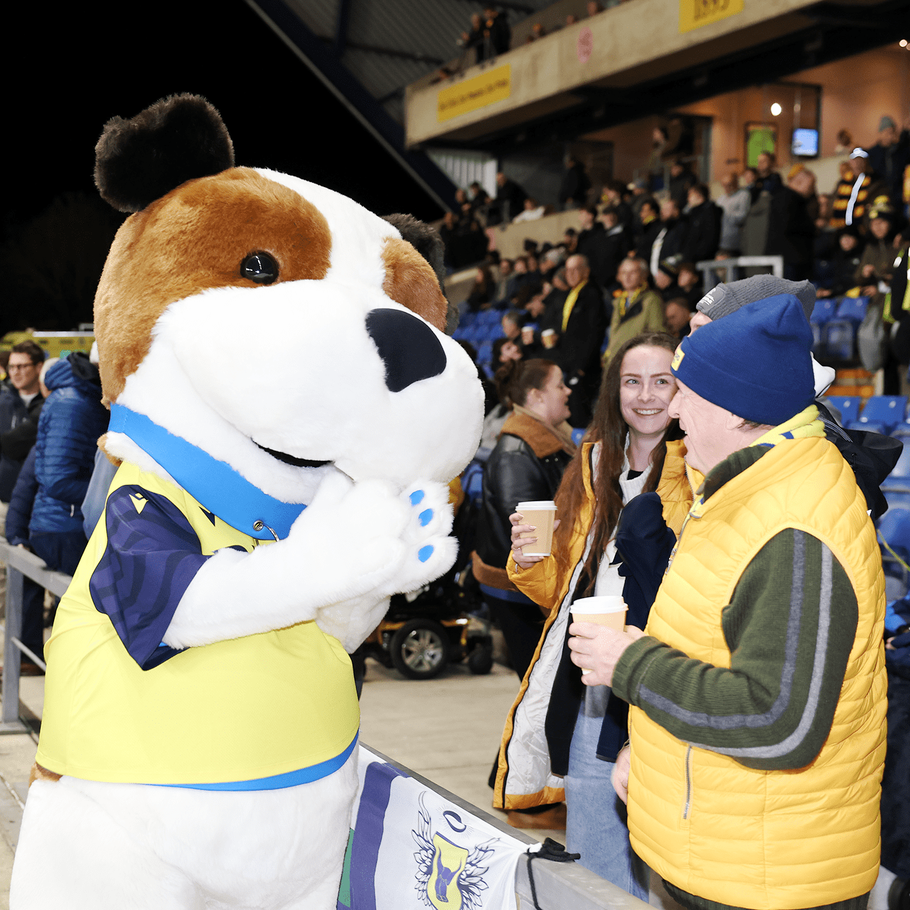Oxford United’s firework event happening during half time at the team’s Championship home match with Stoke City - Baxi