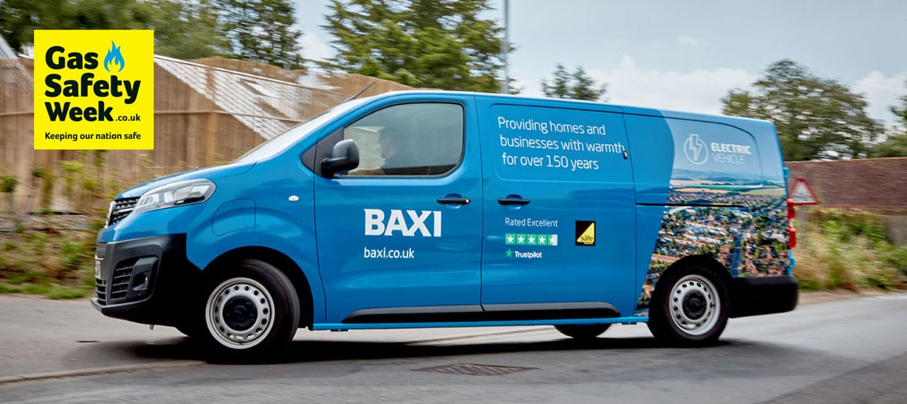 Baxi gas safety week banner