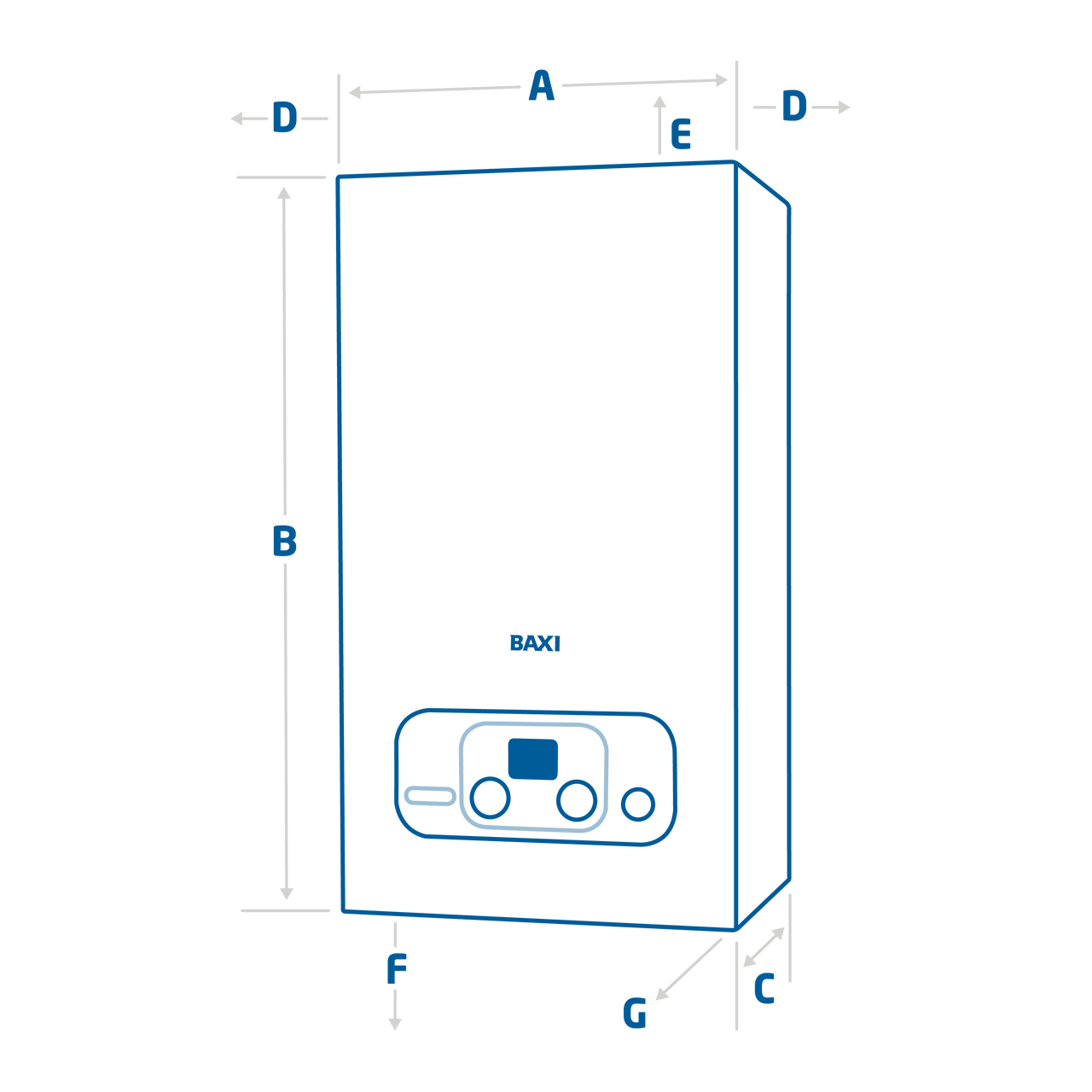 Baxi 800 Combi 2 Boiler Energy Efficient Gas Combi Boilers