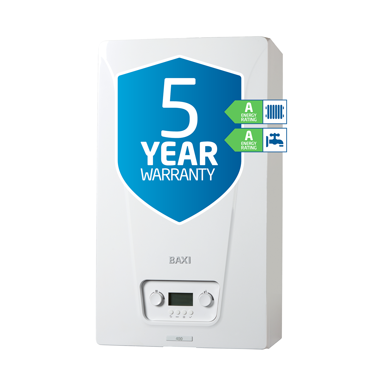 Baxi 400 Combi 2 Boiler - Gas Electric Combi Boilers