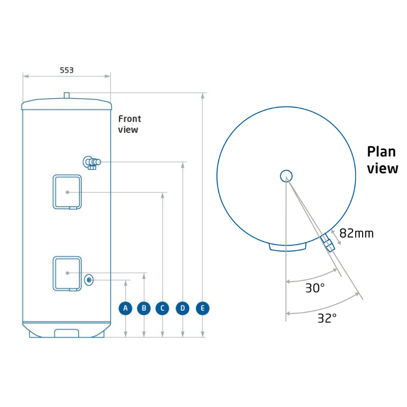 Baxi Direct Cylinder Diagram