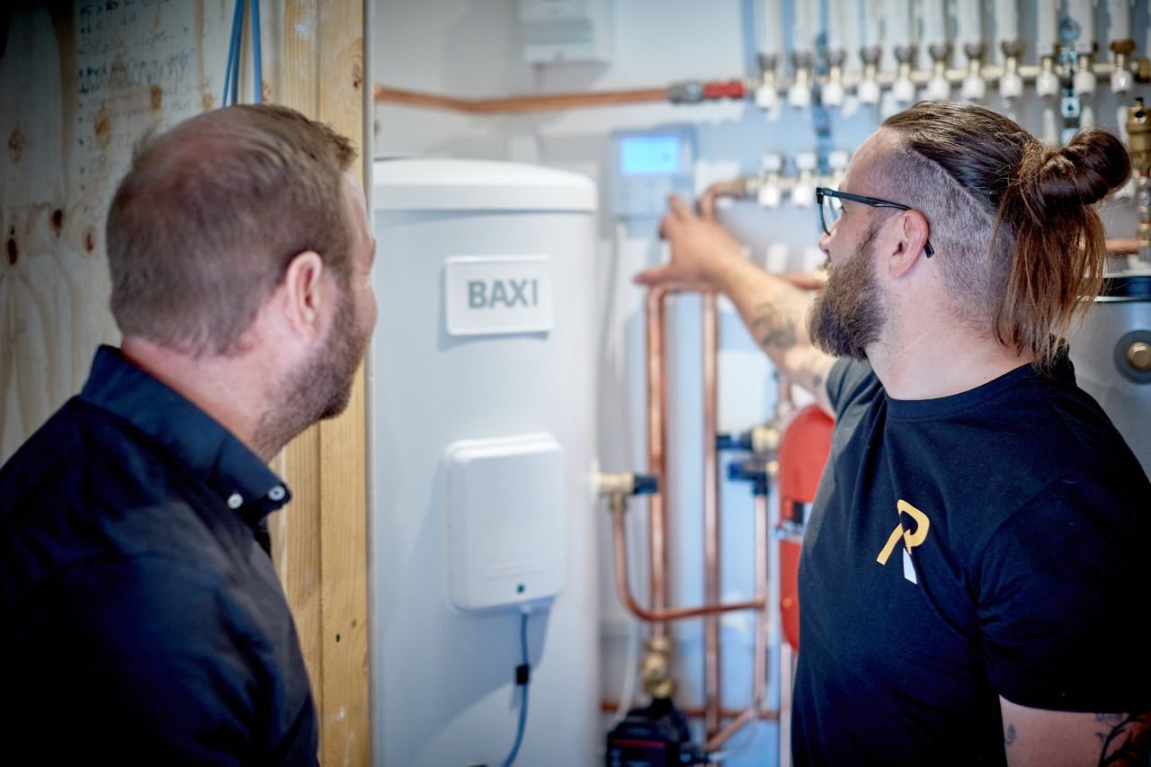 Considerations when having an air source heat pump cylinder installed - Baxi