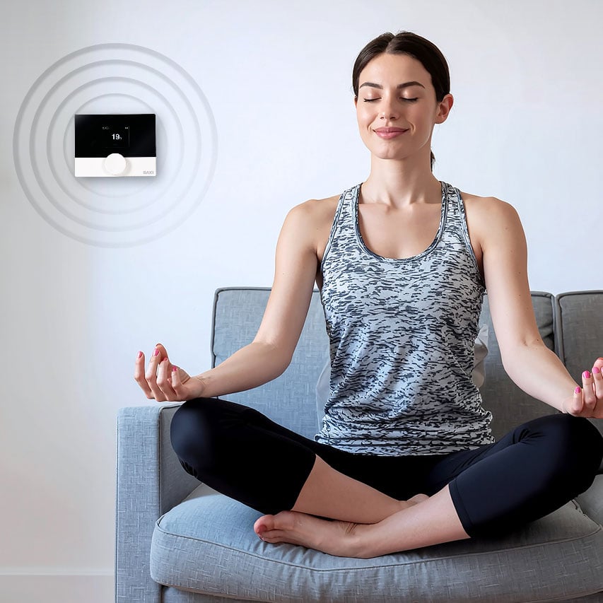 Baxi Ambizen Smart Room Thermostat - wireless programmable thermostat