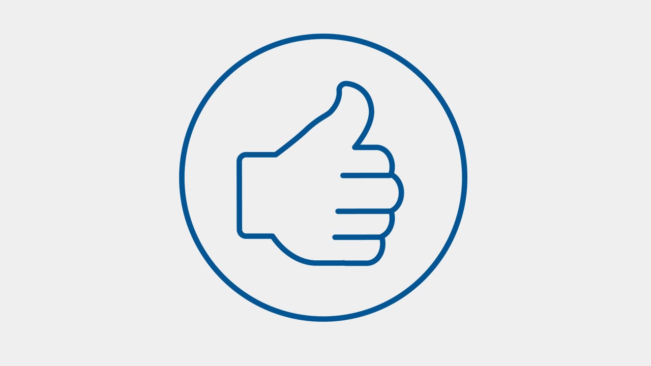 Thumbs-up icon