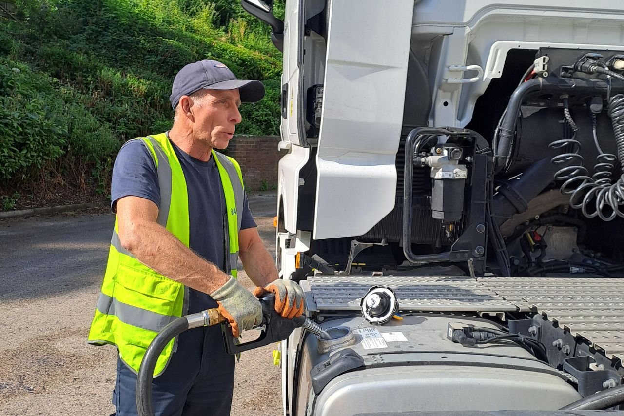 Baxi Net Zero News - Baxi reduces HGV emissions by ~99% with HVO fuel