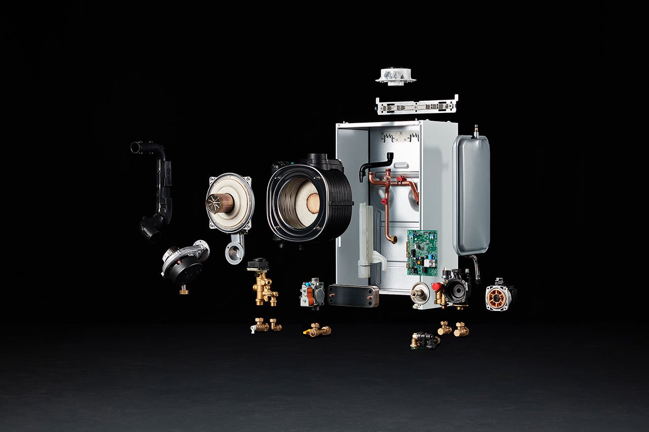 Baxi combi Boiler - deconstructed