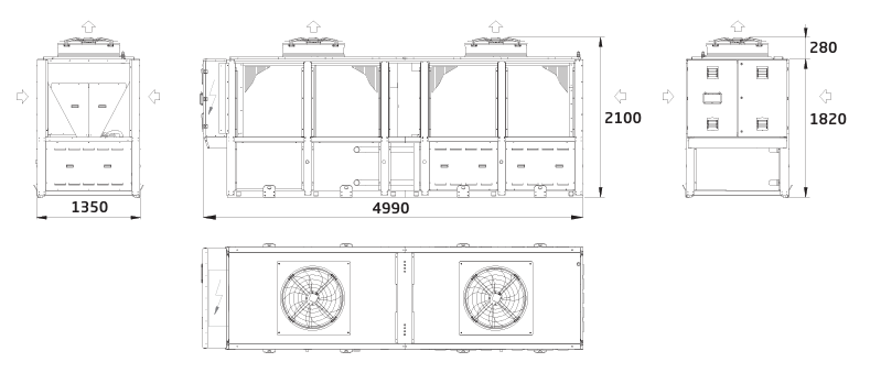Baxi Auriga HP+ 100, 120 models - Air to Water Heat Pumps