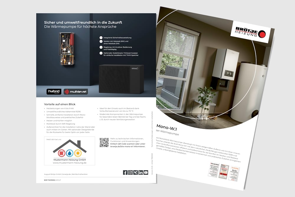 Marketingkatalog: Flyer