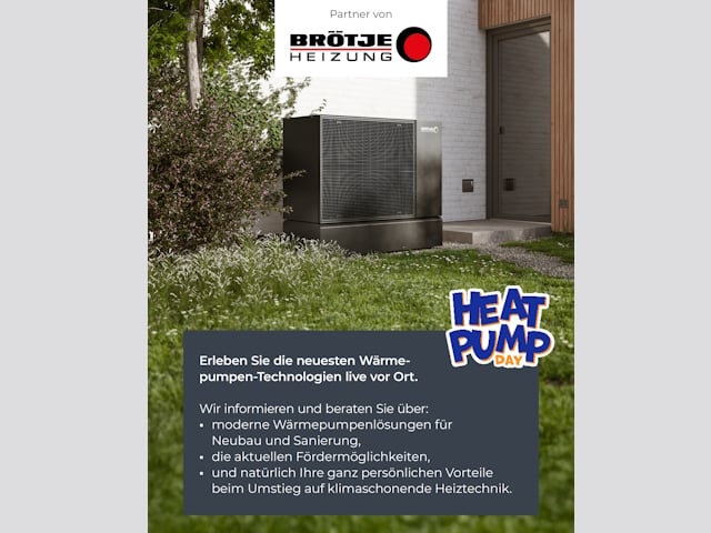 Vorlage für einen Post zum Heat Pump Day auf Facebook