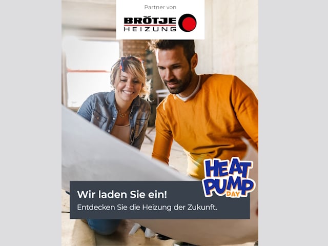 Vorlage für einen Post zum Heat Pump Day auf Instagram