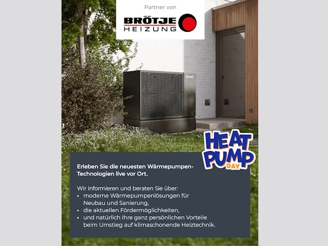 Vorlage für einen Post zum Heat Pump Day auf Instagram