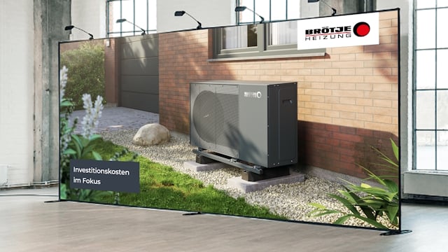 Beispiel einer Messewand aus dem BRÖTJE Marketingkatalog