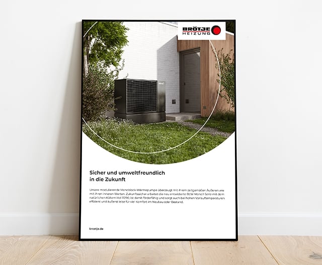 Beispiel eines Posters aus dem BRÖTJE Marketingkatalog