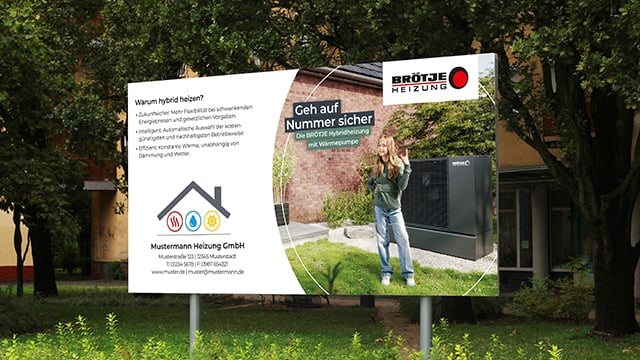 Marketingkatalog: Plakate und Banner