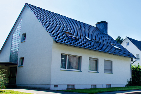 Ein Haus mit Hybridheizung - Heizung und Kühlung