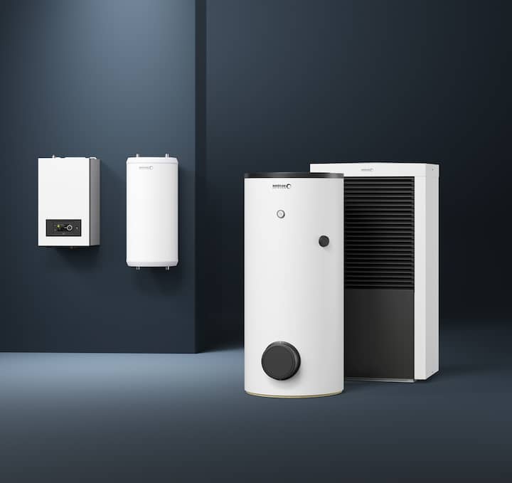 Brötje Produkt - ISH2023-BSPACE - Gas-Brennwert mit Wärmepumpe und und Speicher