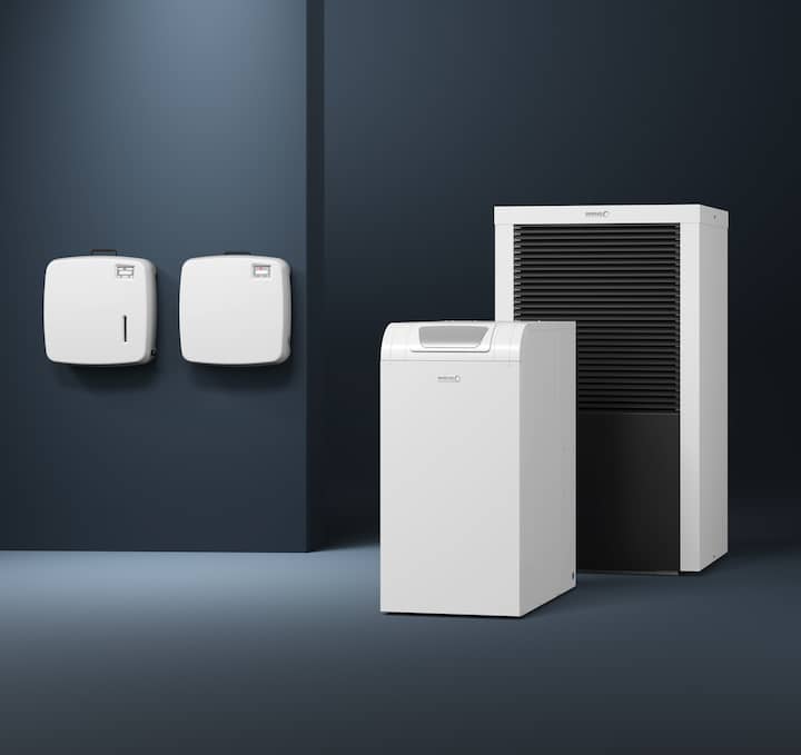 Brötje Produkt - ISH2023-BSPACE - Gas-Brennwert mit Wärmepumpe und Wasseraufbereitung