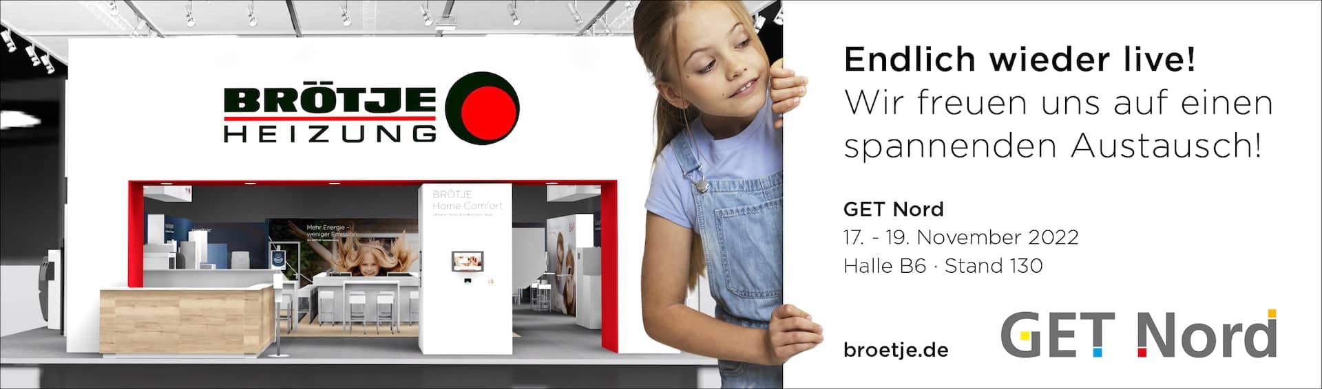 Brötje-Ausstellung auf der Messe GET Nord