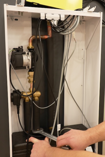 Die im Kit 65 verbaute Grundfos UPM4 LIN Pumpe