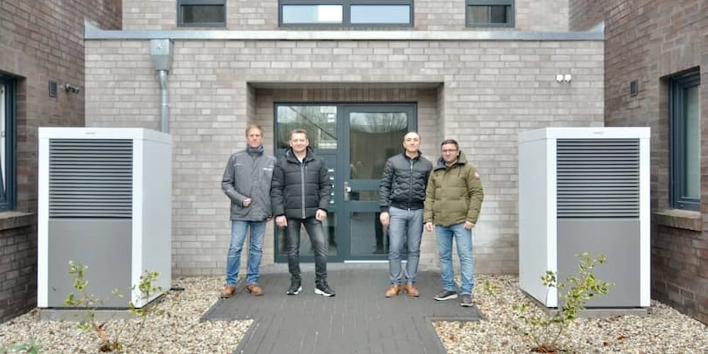 BRÖTJE Referenz: Wärmepumpe im Geschosswohnungsbau