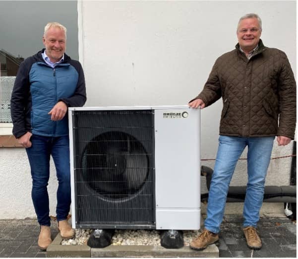 Energieberater Klaus Tapken und Heizungsbauer Andreas Tapken