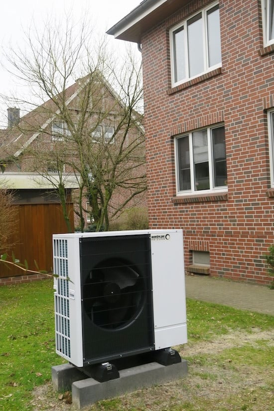 Die Außeneinheit der BRÖTJE BLW Mono 11