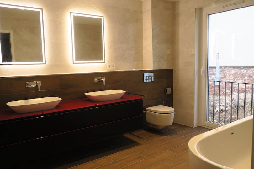 Hochwertige Sanitärausstattungen