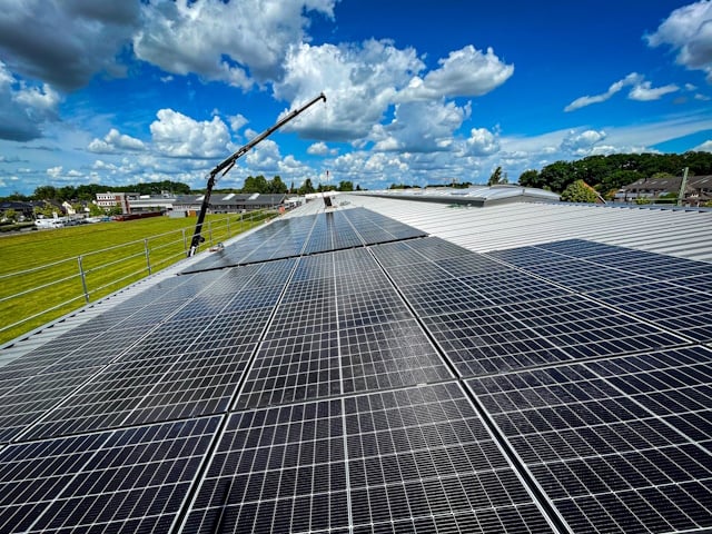 Nachhaltigkeit bei BRÖTJE durch grüne Energie aus eigener PV-Anlage