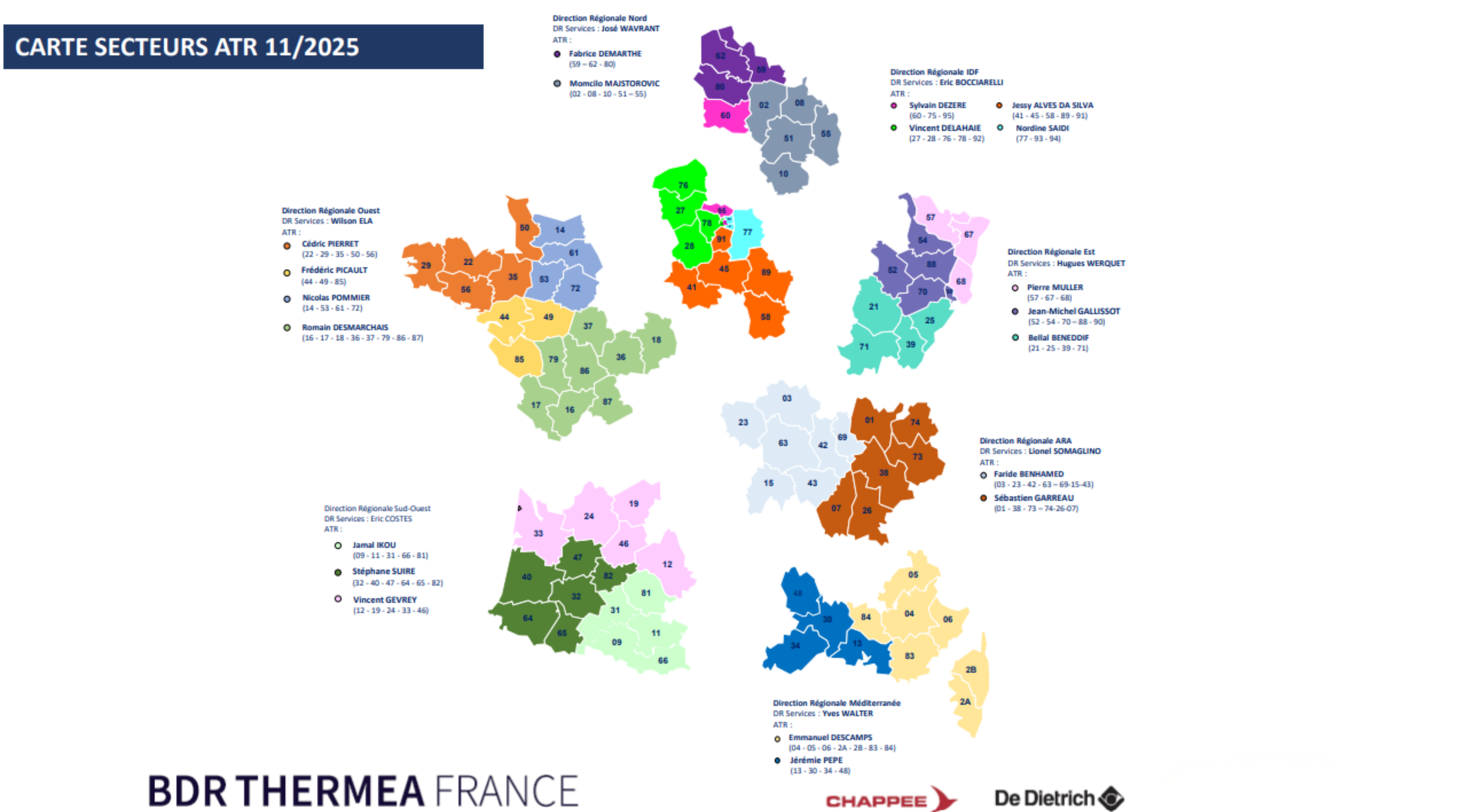 Carte ATR VF