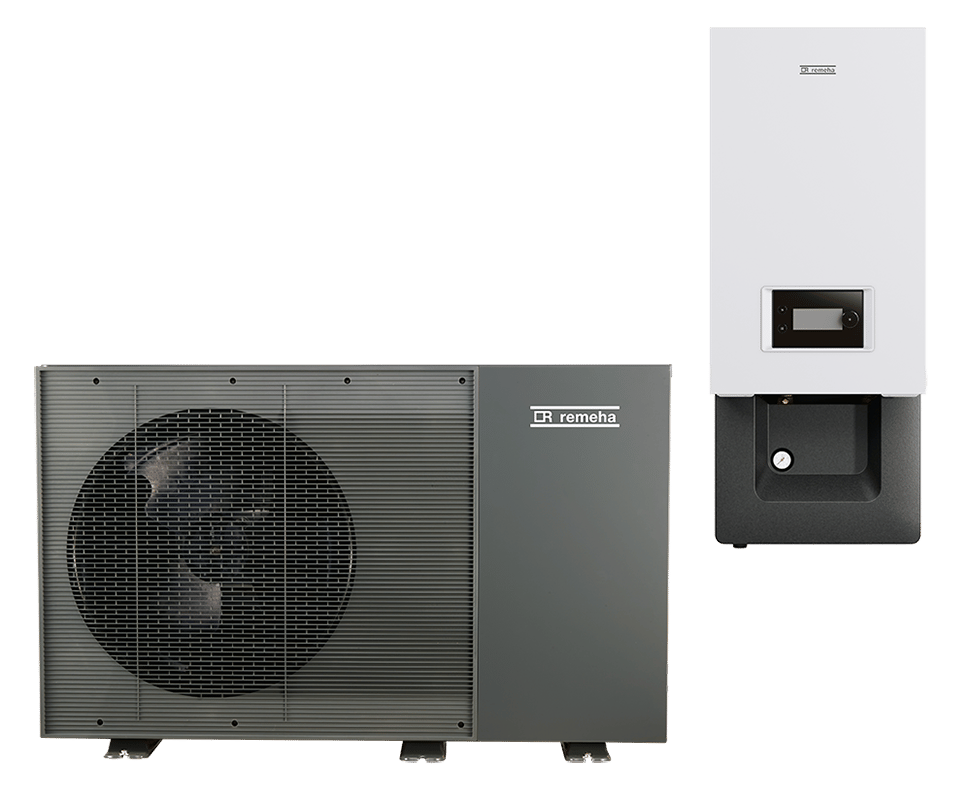 Montage Außeneinheit Confida MB 400 und Inneneinheit Confida