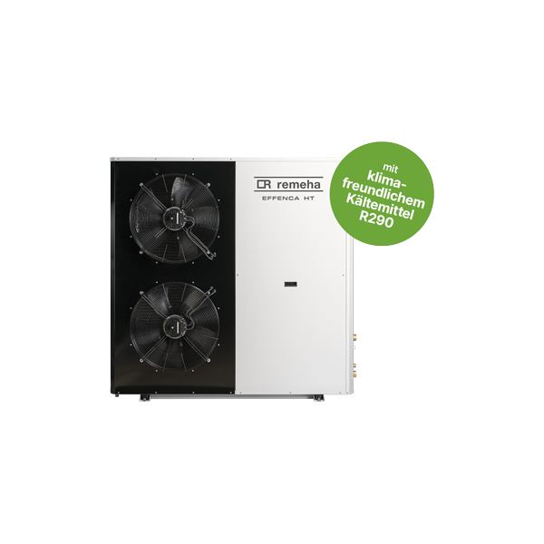 Wärmepumpe Effenca HT mit natürlichem Kältemittel R290