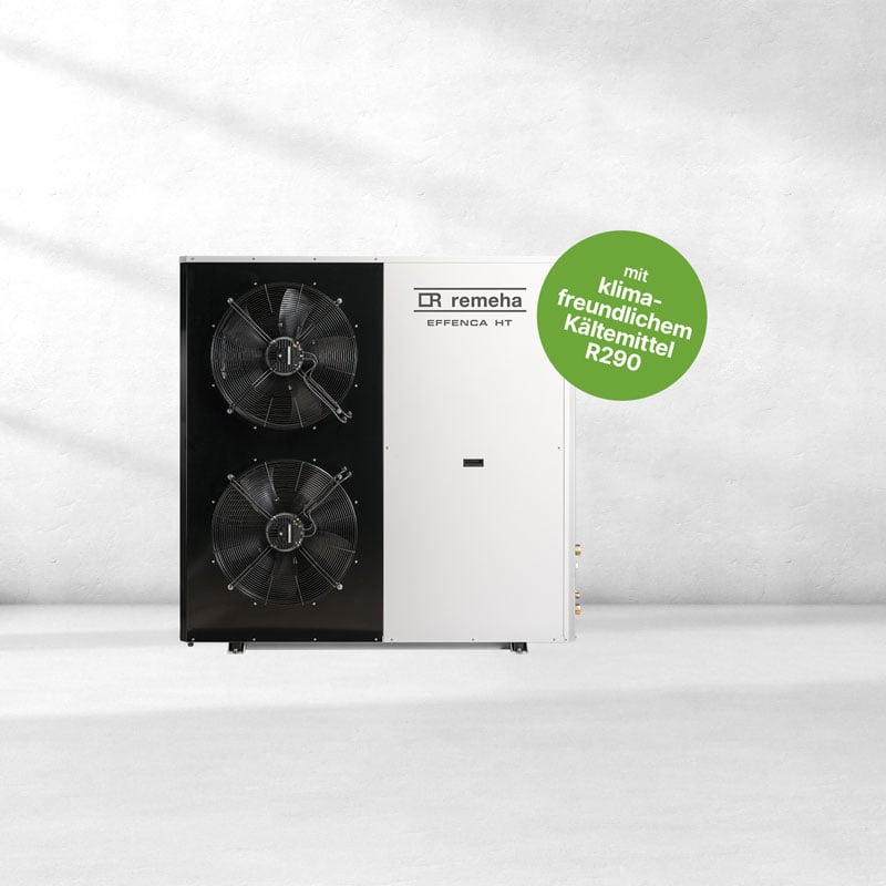 Wärmepumpe Effenca HT mit natürlichem Kältemittel R290