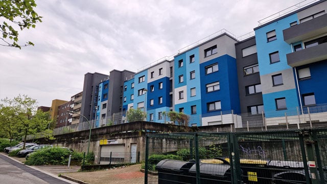 Außenansicht Mehrfamilienhaus Bochum