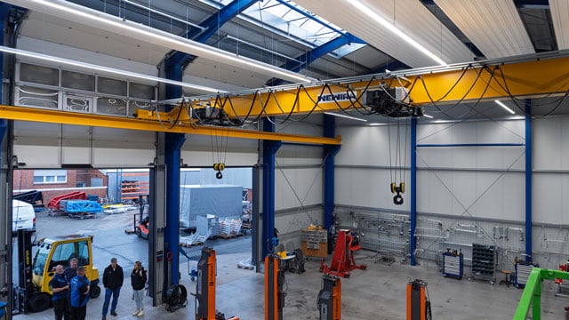 Innenansicht Gewerbehalle